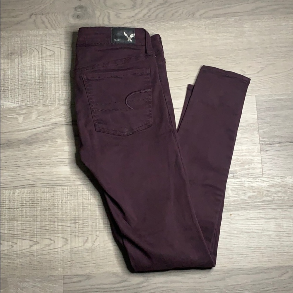 American Eagle Jeggings super stretch sateen